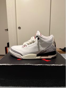 Jordan 3 Retro White Cement Reimagined 8.5 M