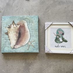 Wall Art / Mermaid Theme Pictures