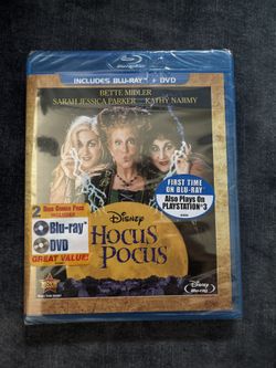 Hocus Pocus Blu-Ray and DVD 