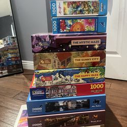 12 PUZZLES - TAKE ALL FOR $70