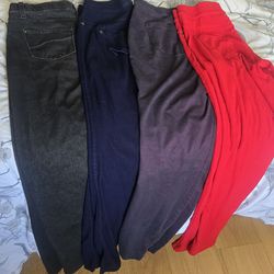4 pairs womans jeggings
