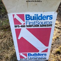 Builders First Source BFS 400 Subfloor Adhesive 8 Tubes Of 28 Fl Oz