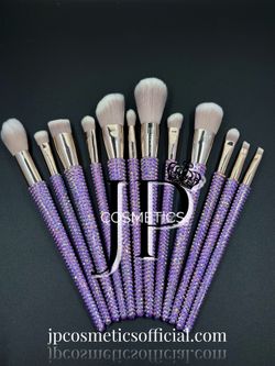 Purple Diamond Brushes