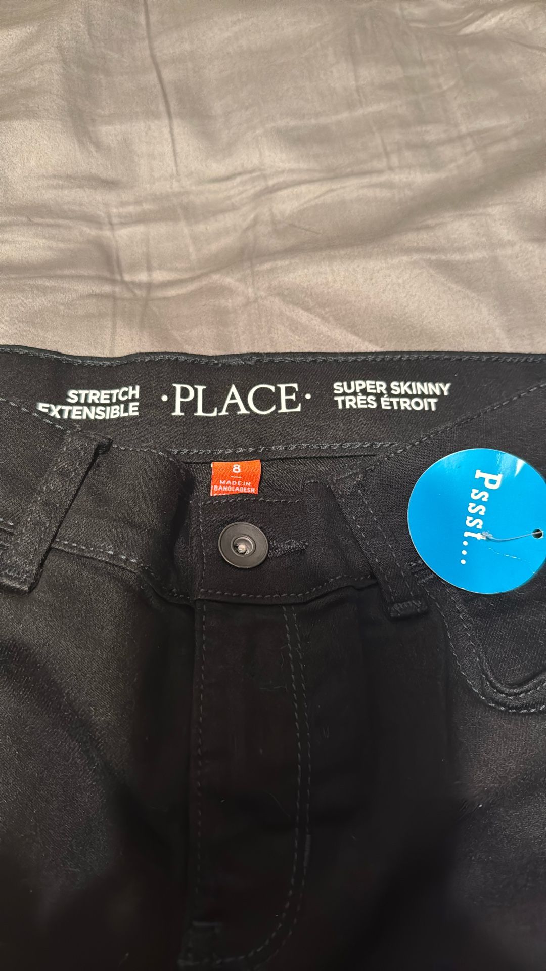 Stretch Extensible Place Jeans Sz:8π Super Skinny
