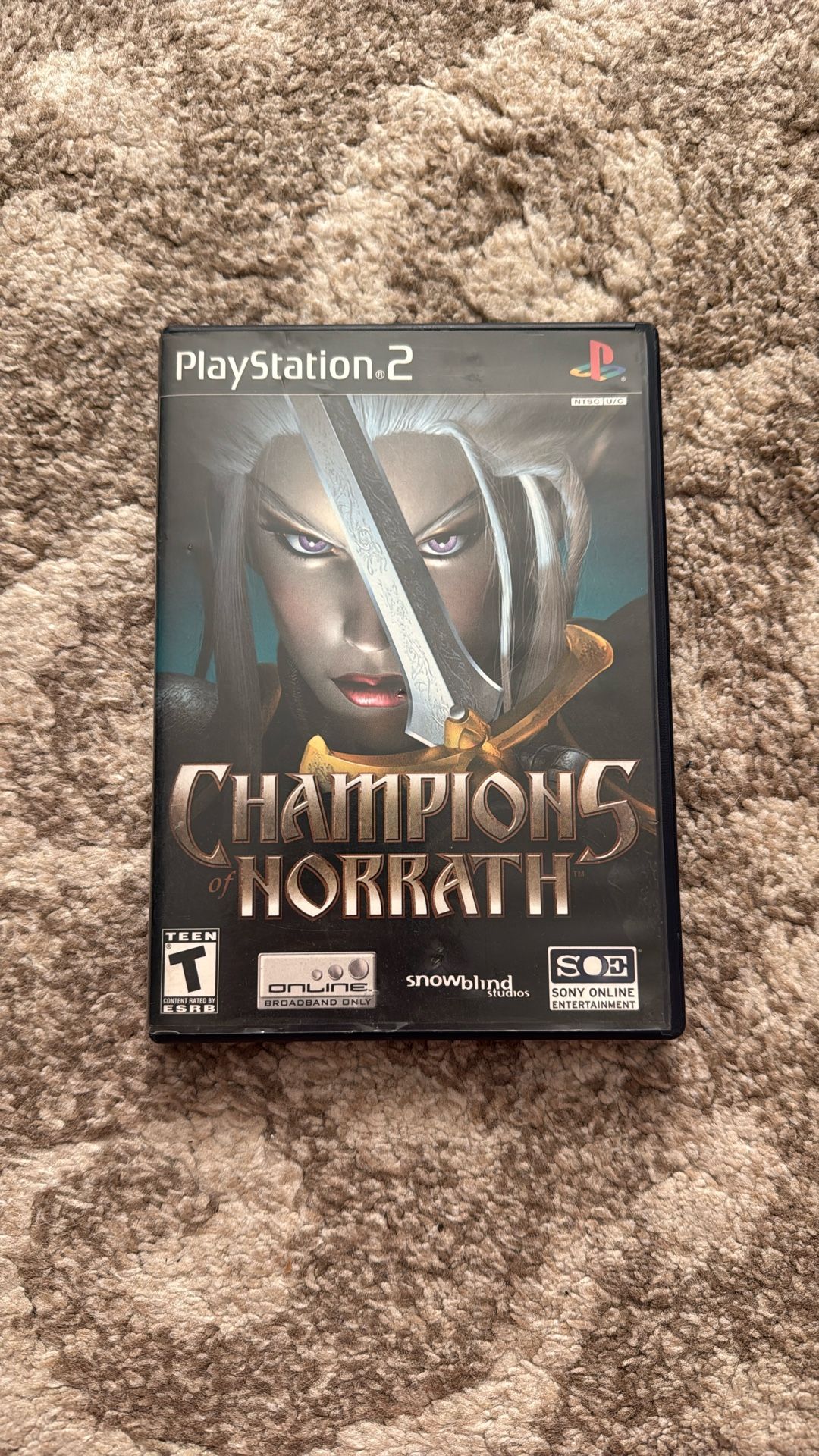 Champions Of Norrath For Playstation 2 Ps2