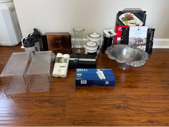 MISC BOX KITCHEN ITEMS
