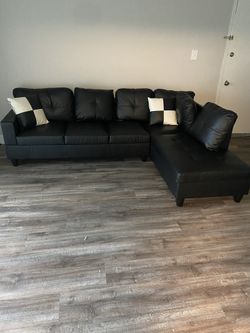 Black Sectional Couch