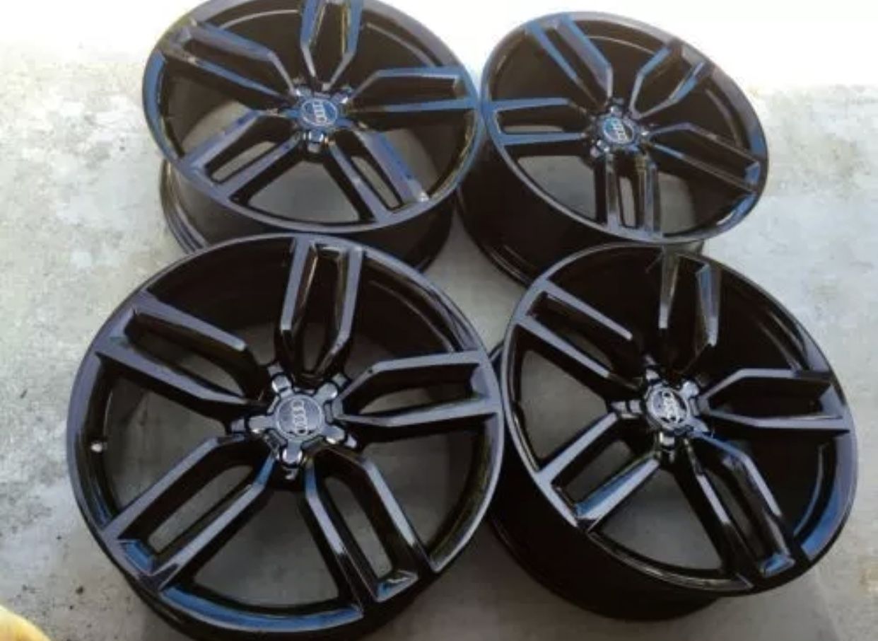 21” Audi SQ5 Q5 Black OEM Wheels Rims