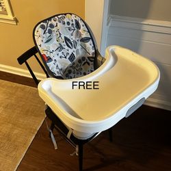 High Chair Attached To Chair