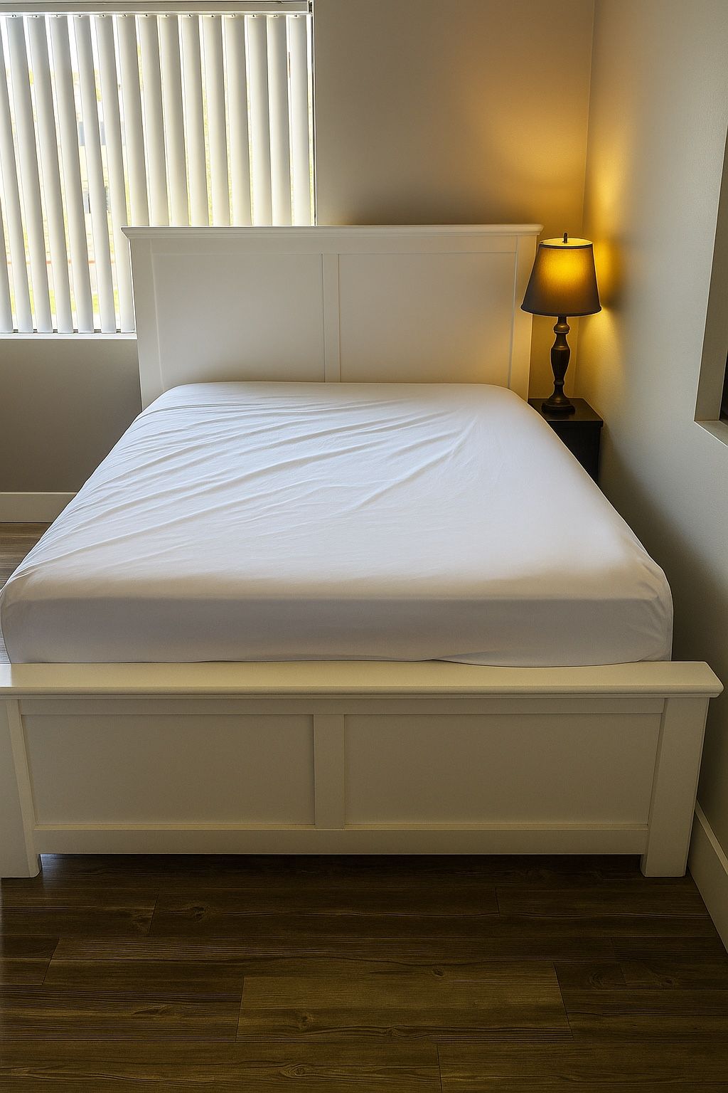 Queen Size Bed Set β Hybrid Mattress + Box Spring + Cooling Sheets β Gently Used π pick up only