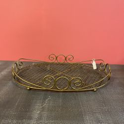 Gorgeous Antique Vanity Tray 