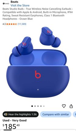 Beats Studio Buds  – Ocean Blue