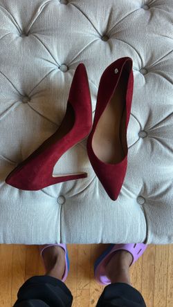 Crimson Calvin K Heels