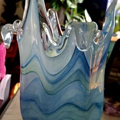 Vintage MURANO Hand-blown Vase.