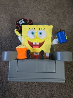 SpongeBob popcorn and drink bucket