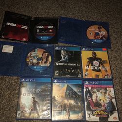 PS4 Games All Together