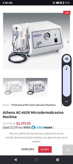 Facial machine
