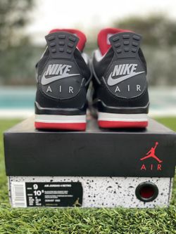 Size 9 - Jordan 4 Retro OG Bred (2019) for Sale in Los Angeles, CA