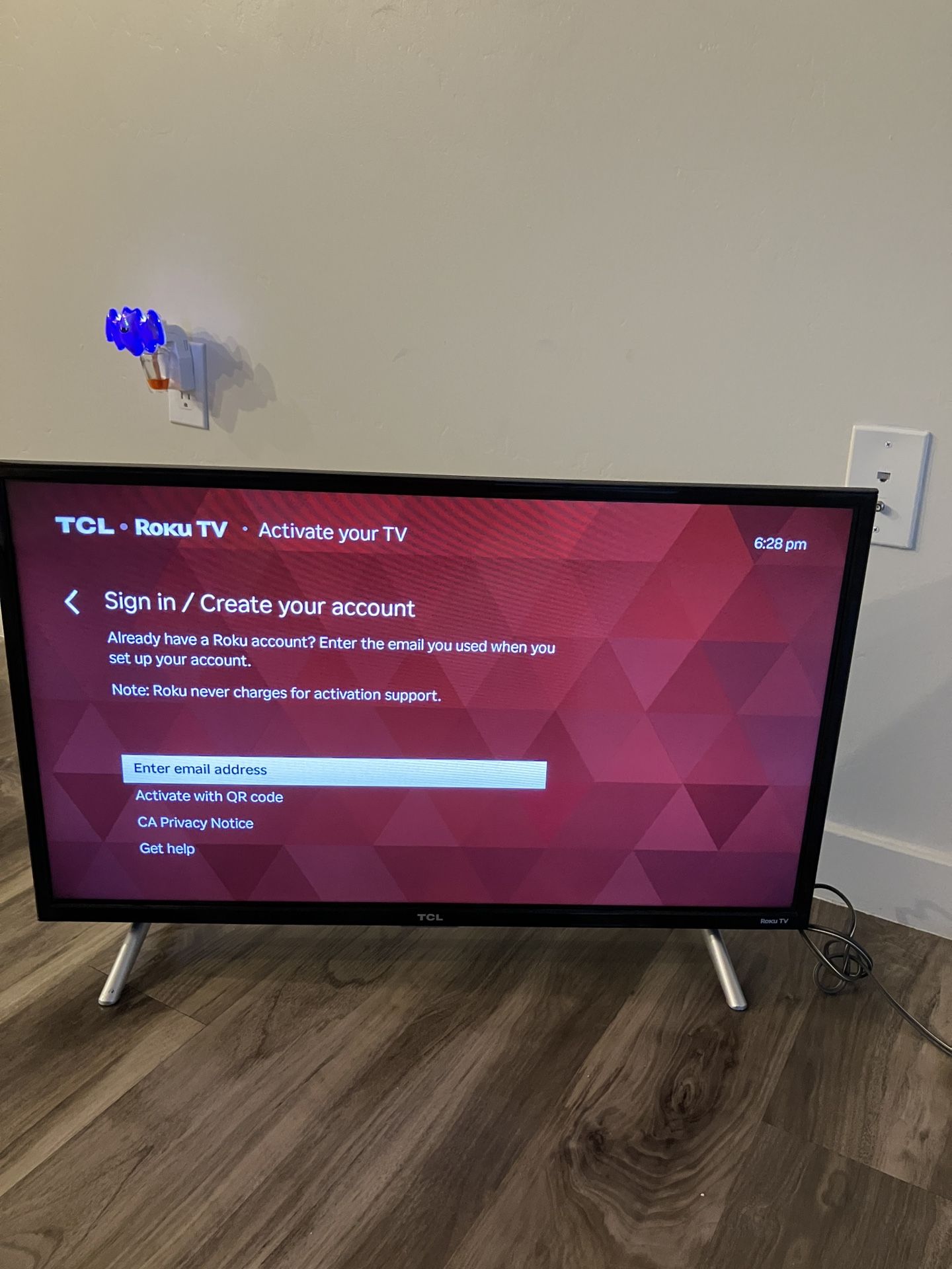 32” TCL Roku Smart Tv