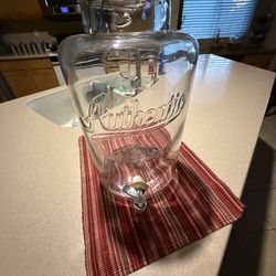 Dispensador de agua AUTHENTIC mason jar old vintage 2 galones