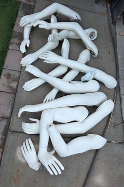 Mannequins arms $10 each