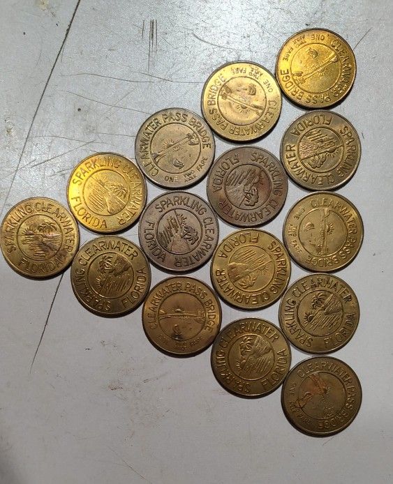 15 Park Blvd Obsolete Tokens.  