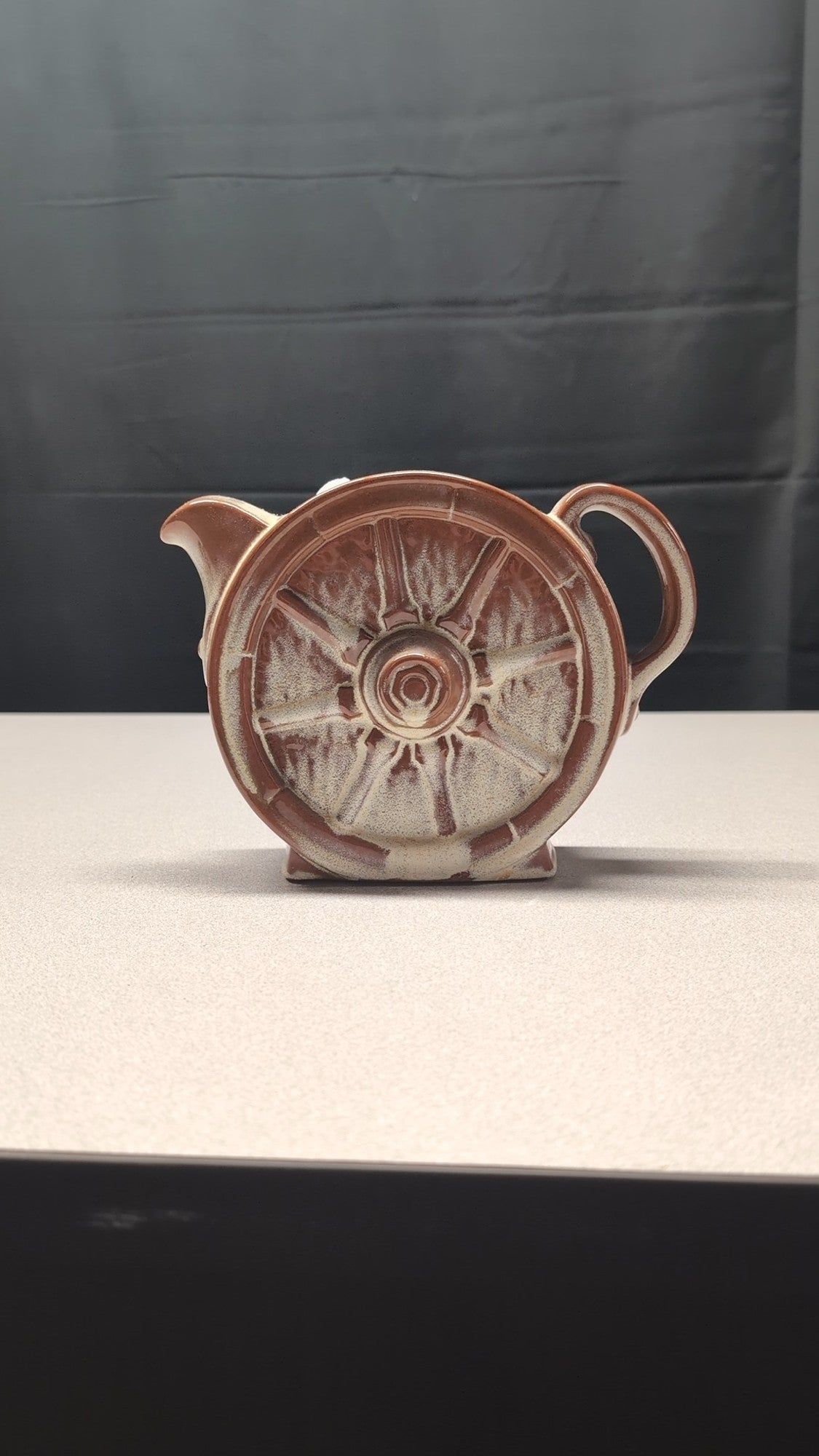 FRANKOMA 94T Wagon Wheel Pottery Creamer Pitcher