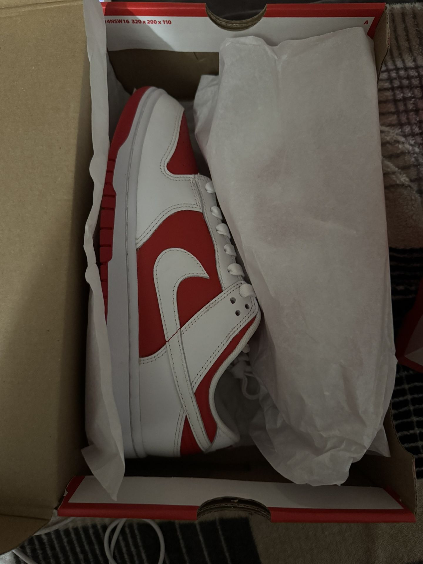 Nike Dunk Low Championship Red