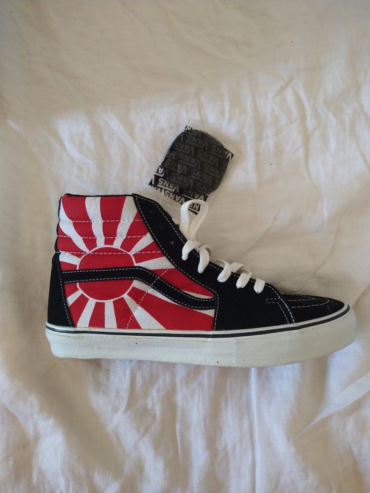 Deadstock New In Box! VANS CHRISTIAN HOSOI Rising Sun SK8 HI Top Shoes sz 10 supreme japan