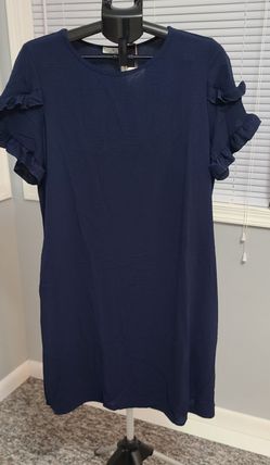 Women's Ruffle Sleeve Dress