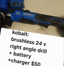 Kobalt RIGHT ANGLE 24V DRILL