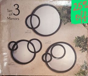 elements Geometric Wall Mirrors