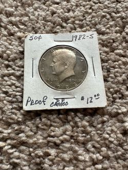 1982-S Kennedy Half Dollar 50C Proof San Francisco KM#202 Clad
