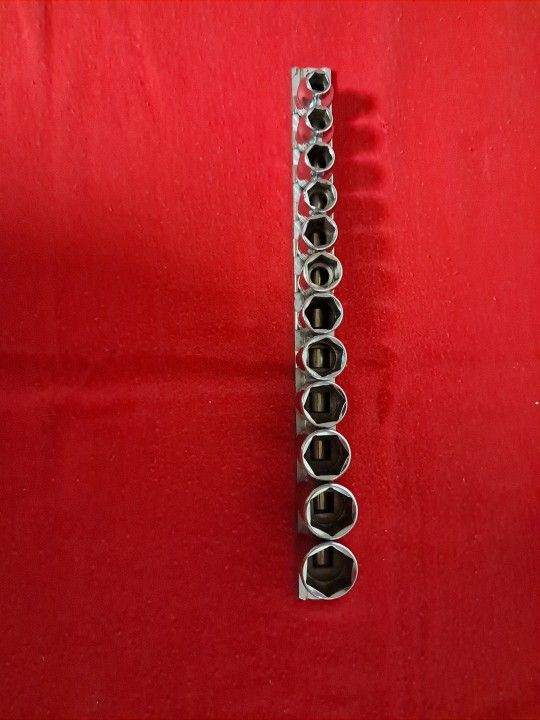 Snap-On 212FSMY 12PC 6PT / 8"Drive Metric Shallow