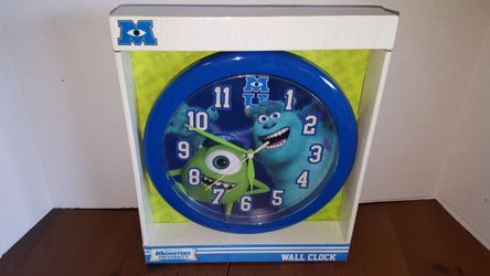 Disney Pixar Monsters University wall clock