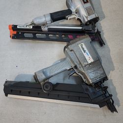 2 Paslode 30/31 Degree Framing Nail Guns