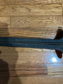 Antique cast Iron cobbler shoe repair stand