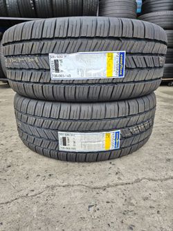 Two tires new 275 55R20 Goodyear Eagle Sport LS $480 fort two install
