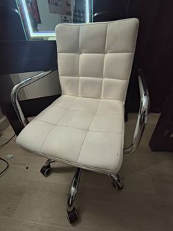 Vanity with chair