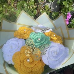 Crochet Flower Bouquet 💐 