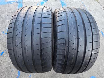 2 USED TIRES MICHELIN PS4 245/35/20