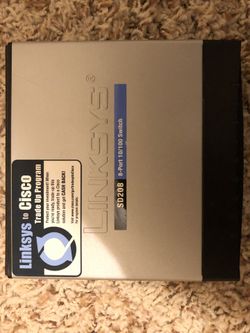 Linksys SD208 switch