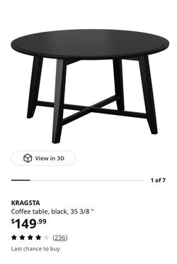 IKEA KRAGSTA Round Coffee Table