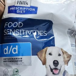 Prescription Dog Food. d/d