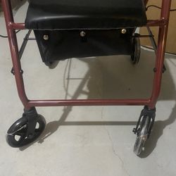 - ROLATOR WAKER- like NEW- $60