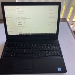 Nice, clean, fast Dell Latitude 5591 15.6” laptop Intel Six Core i7-8850H  16GB  New 256GB  NVMe PCIe SSD W10 Pro  MS Office 2010 Pro. 