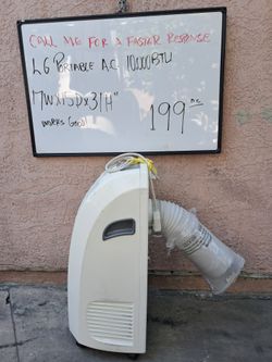 LG Portable Air Conditioner 10000 BTU