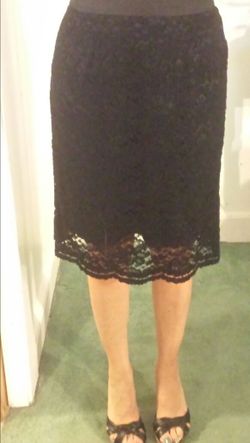 Ann Taylor Loft petite lace skirt
