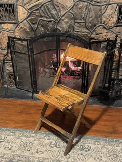 Antique Folding Chairs Snyder chair Company