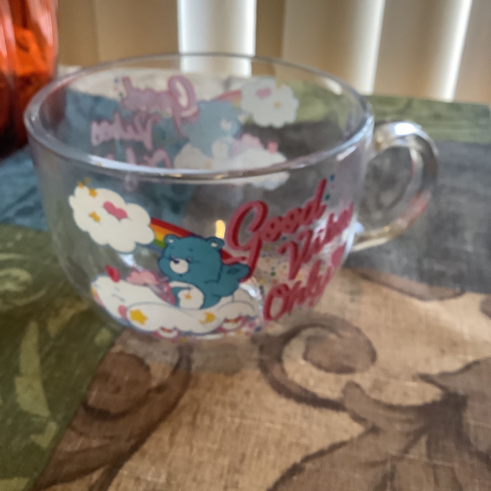 Care Bears small glassware cup